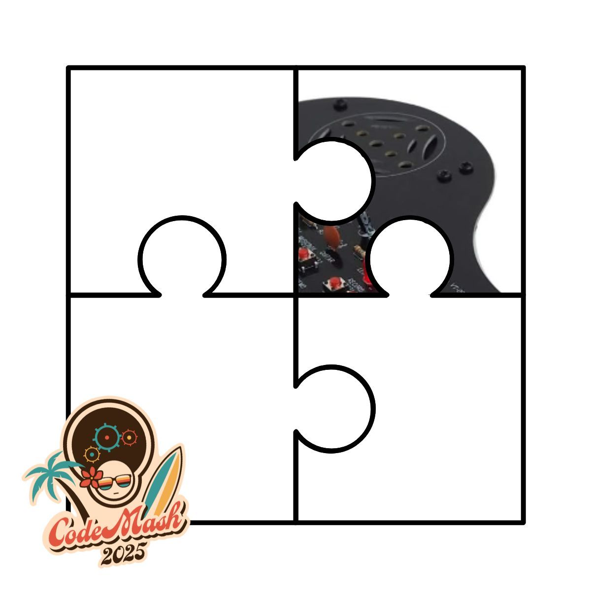 codemash's tweet image. THE FINAL PIECE OF #SOLDERINGSUNDAY!!!!
Make your FINAL guesses down below!! ⬇️
#codemash2025 #guessthekit