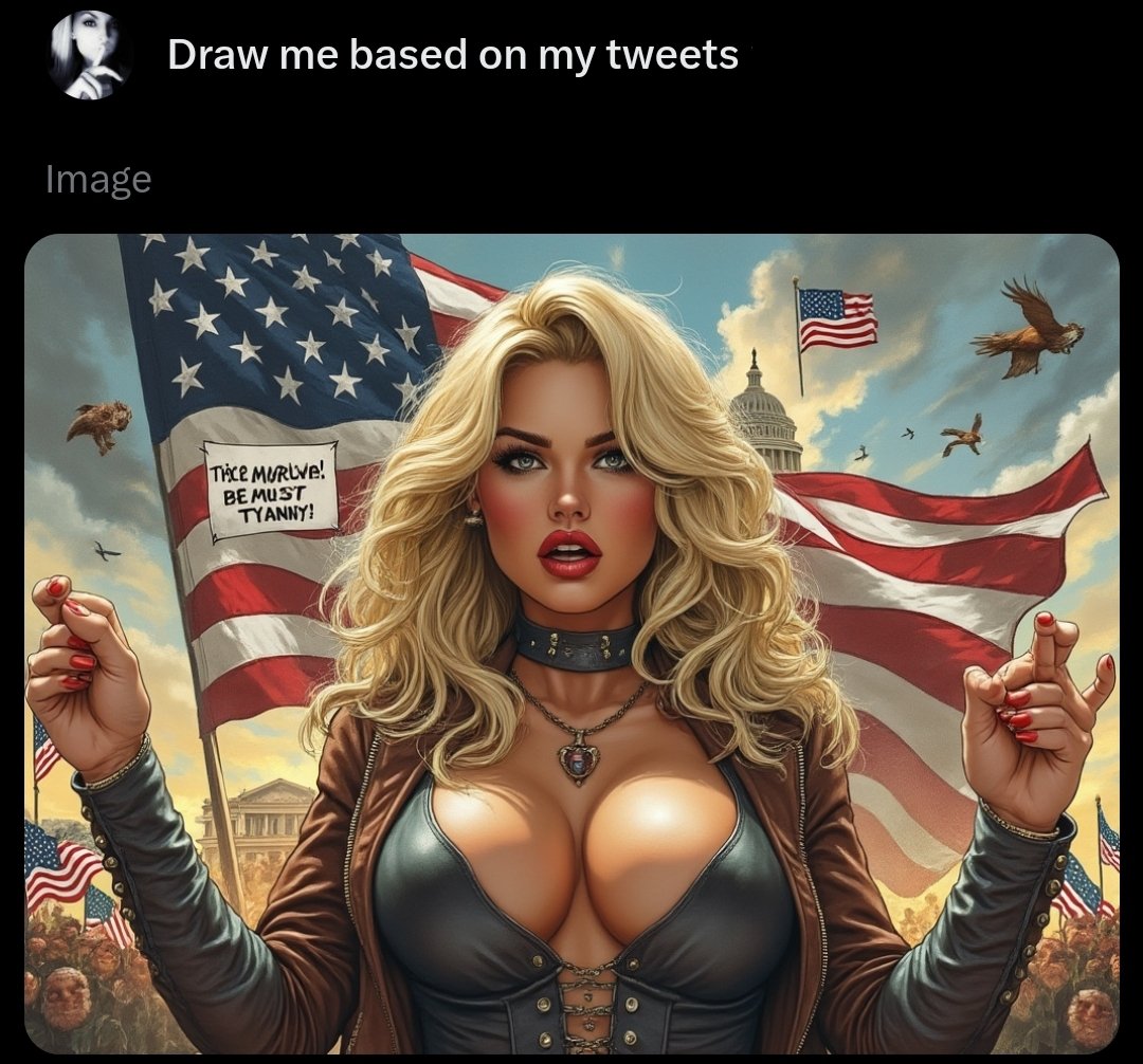 I asked Grok, "Draw me based on my tweets"