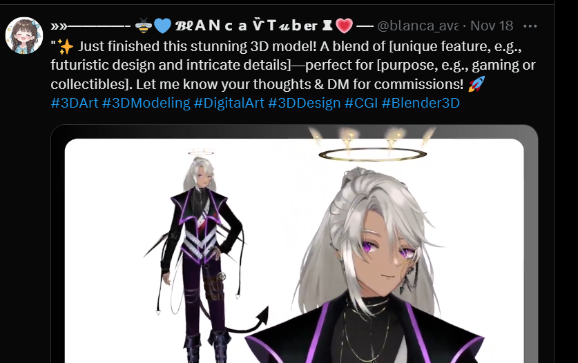 SomethingWykidd's tweet photo. The model on the right is even by @GEllixian NOT Blanca. It's Skytzsy's model! https://t.co/4CEN8pH398