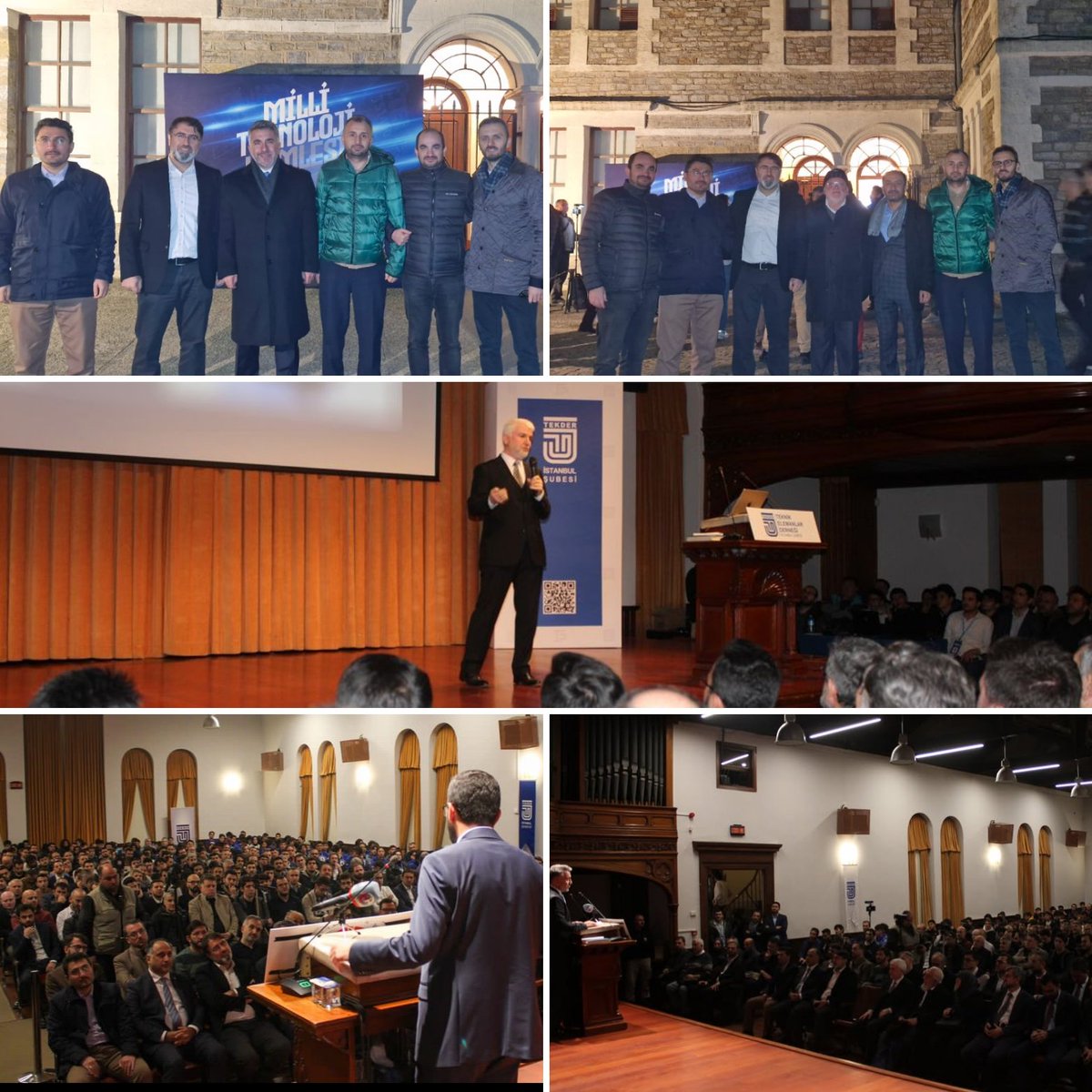Tekder'in hazırladığı TEI Genel Müdürü Sn. Prof.Dr. Mahmut F.Akşit Bey'in Boğaziçi üniversitesi kampüsünde ki konferansına katılım sağladık. Savunma Sanayiinde Milli ve Yerli motorlarla artık dışa bağımlı değiliz inş., emeği geçen herkesi kutluyoruz.