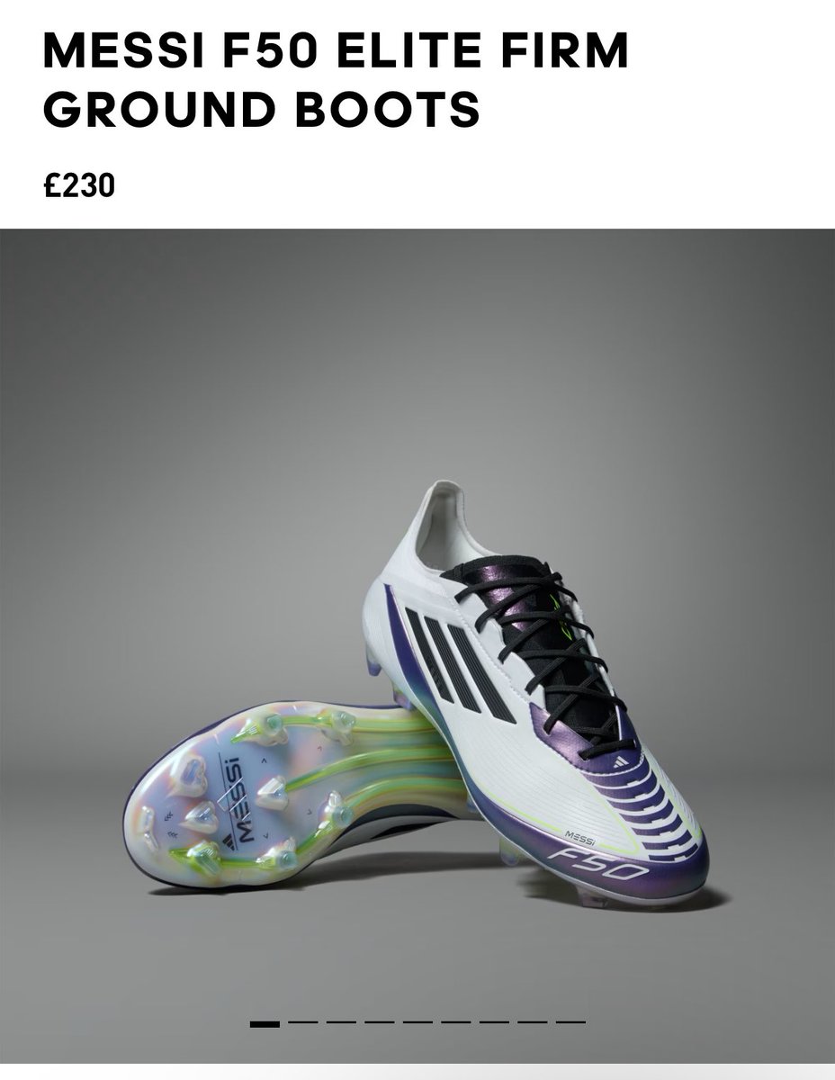 Suwadith's tweet photo. @433 How are big Twitter page admins this dumb? He wears Messi’s signature F50 lineup. It comes with it 🤦‍♂️ https://t.co/y7ec9YOqtz