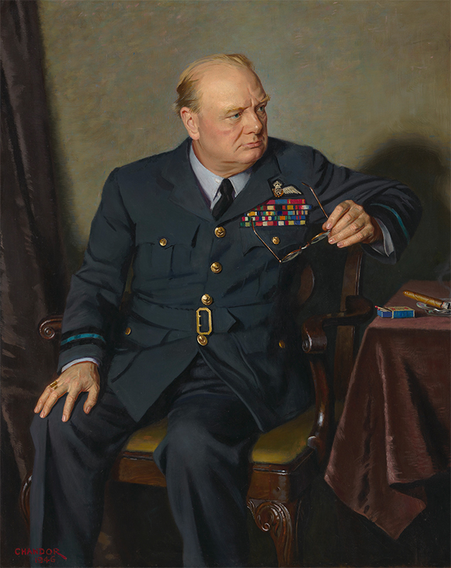 Happy 150th Birthday to Sir Winston Churchill. The Greatest Briton 🇬🇧✌️