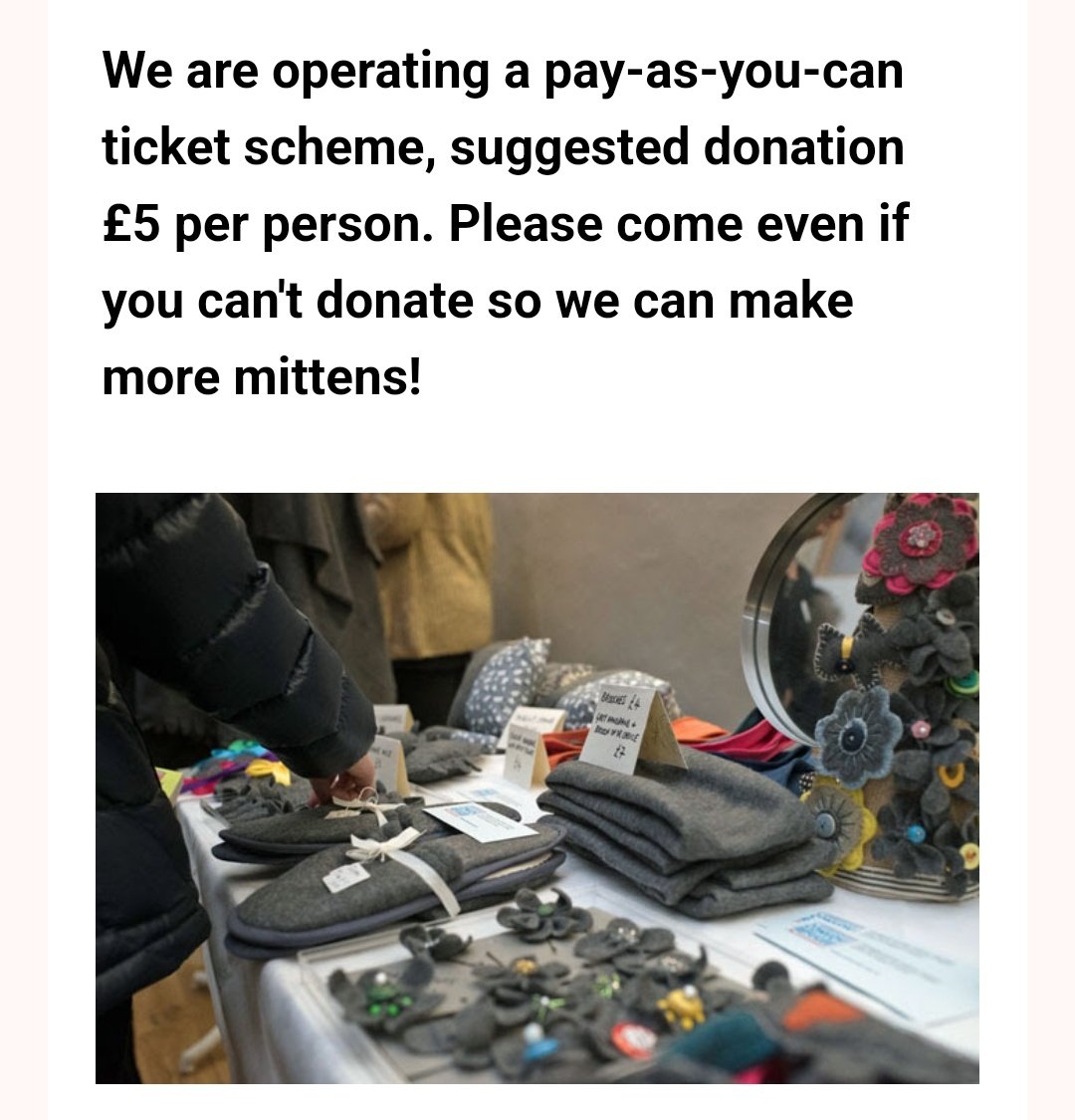 Free tomorrow and want to help refugees? 🧤
Come and join us make mittens! More info in the pics
Sunday 1 December, 14:00-17:00
Ross Street Community Centre,
Ross Street, Cambridge, CB1 3UZ.