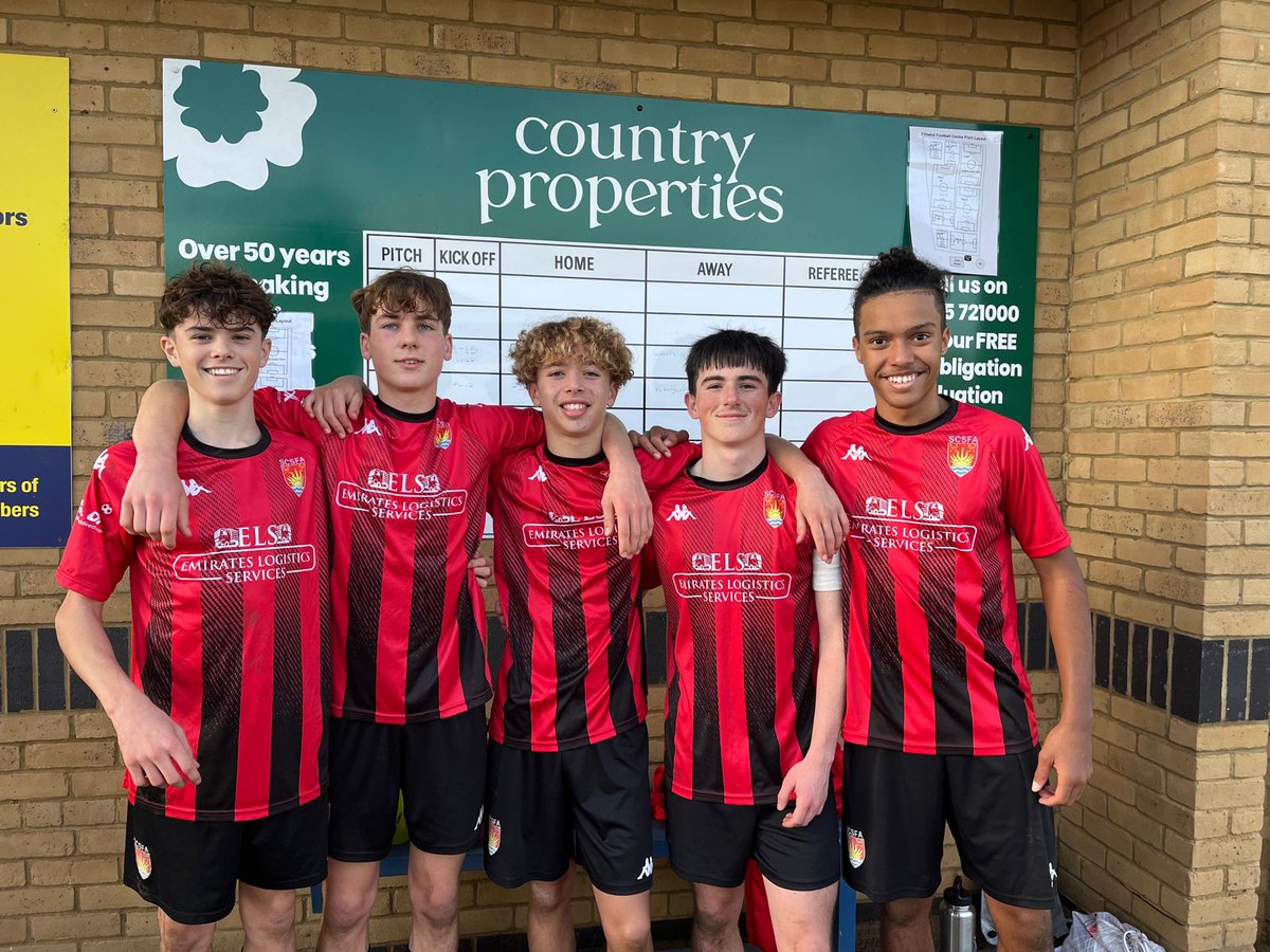 Super proud of these 5 today. Smashing it for <a href="/SCSFA_football/">Suffolk Schools FA</a> U15 with 3-5 win against Bedfordshire. Goals from Ollie Long x 2 and J-Mac x1.