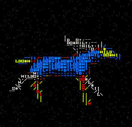 Wild echoes of the digital plains—fractured, unbound, and running free in the glitch