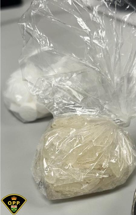 A keen eye during a #TrafficStop November 29, 2024 led #CWoodOPP on an investigation resulting in a recovered stolen motor vehicle. Nearly $11,000 &amp; drug paraphernalia incl. crystal meth was seized. A 26 year old from #Mississauga was served w/ 7 charges. #CrimePrevention ^dm