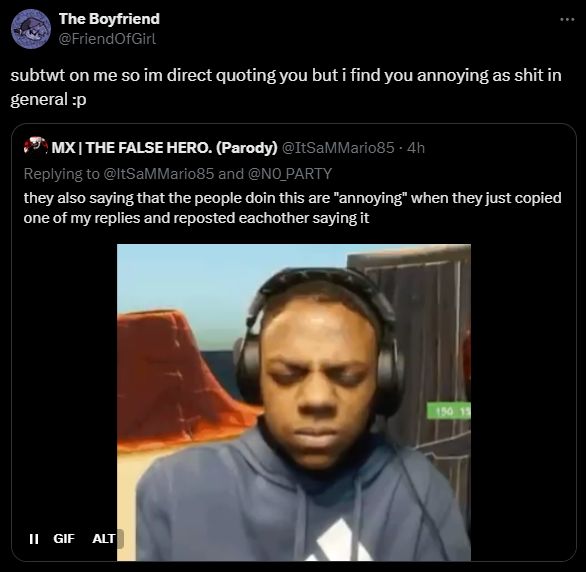 2002NowayOut's tweet photo. https://t.co/mrhhglzhbO

Y'know I'd really like to talk with you and find out whenever drama goes up and i voice my opinion on it you and bottompostor constantly get on my ass about it! https://t.co/aeJRUe6M4T