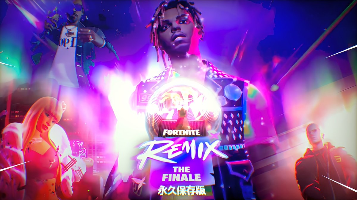 Juice WRLDやっぱ最高！！！！
【永久保存版・実況なし】" FORTNITE REMIX：THE FINALE " ワンタイムイベント🎧 youtu.be/4yOK8Ks8A1w?si… <a href="/YouTube/">YouTube</a>より