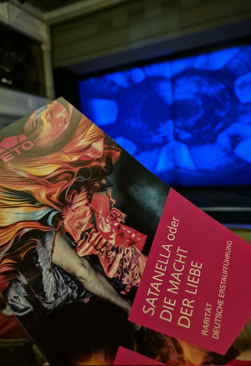 Opernjunkie's tweet photo. Nach zwei Jahren mal wieder in Annberg-Buchholz. Mit #Satanella erneut für eine Opernrarität des irischen Komponisten Michael William #Balfe 🎶 #EduardVonWintersteinTheater #Raritätenjäger https://t.co/UjgDQSyvZ4