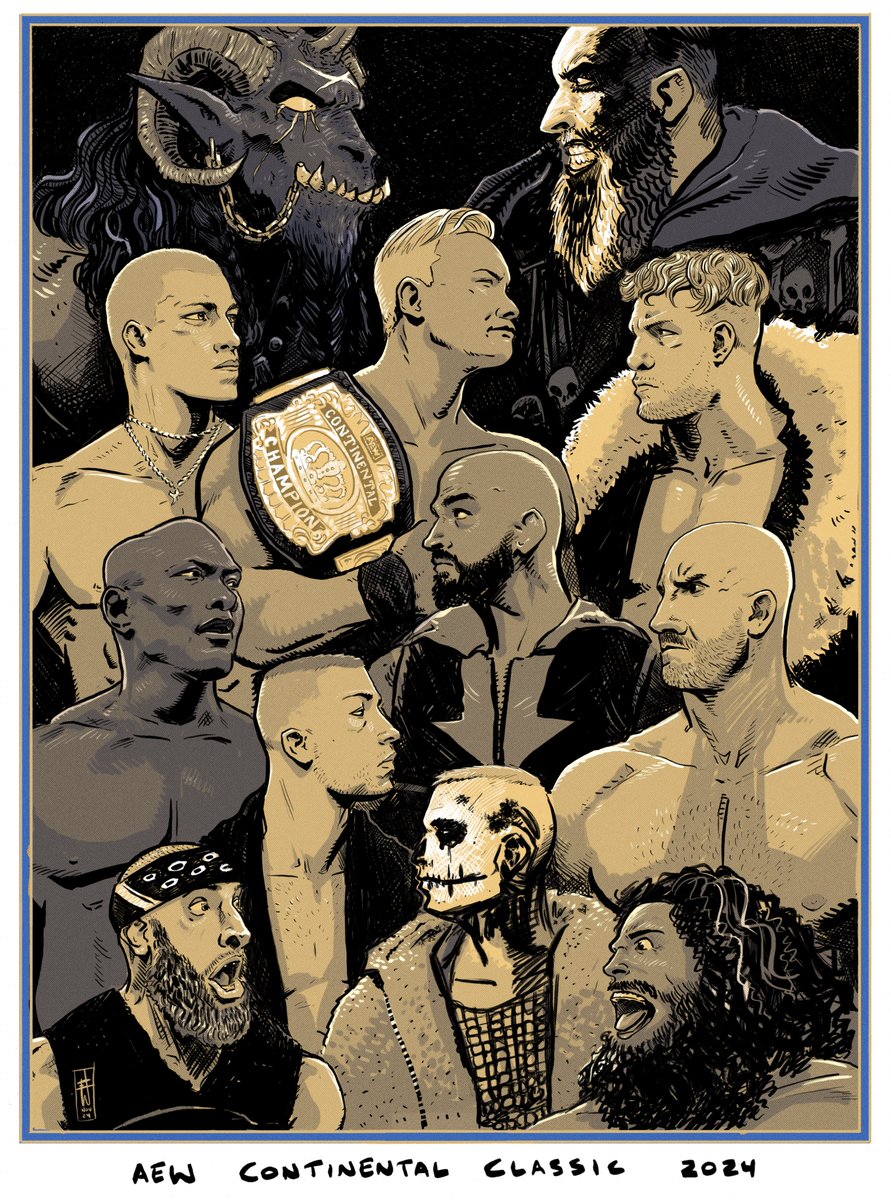 Erik_Whalen's tweet image. AEW Continental Classic 2024.