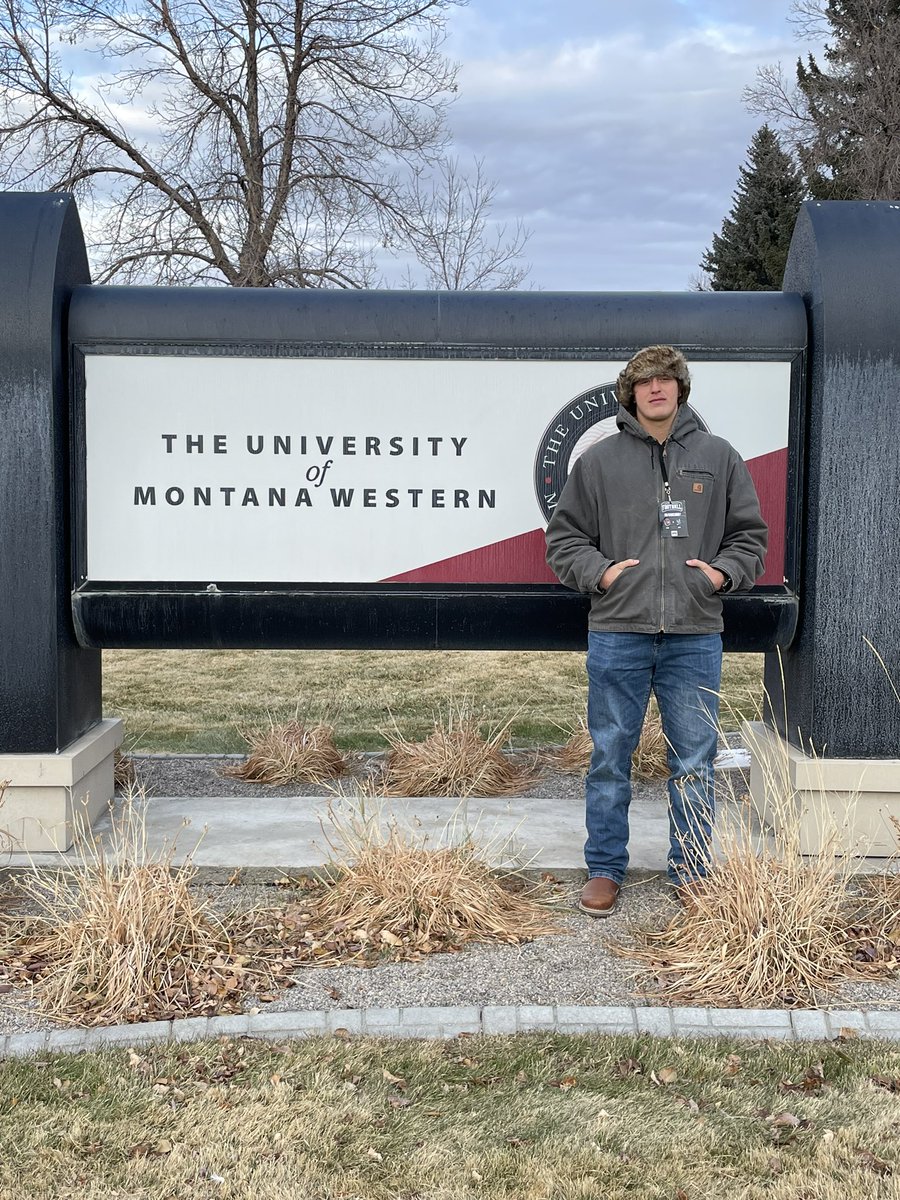 Liam Rowe (@liamrowe65) on Twitter photo Had a great time at Montana western for a game day visit! Really appreciate <a href="/CoachNourse_UMW/">Ryan Nourse</a> and coach Jund For having me out!! 🔴⚫️ Had a great time at Montana western for a game day visit! Really appreciate <a href="/CoachNourse_UMW/">Ryan Nourse</a> and coach Jund For having me out!! 🔴⚫️