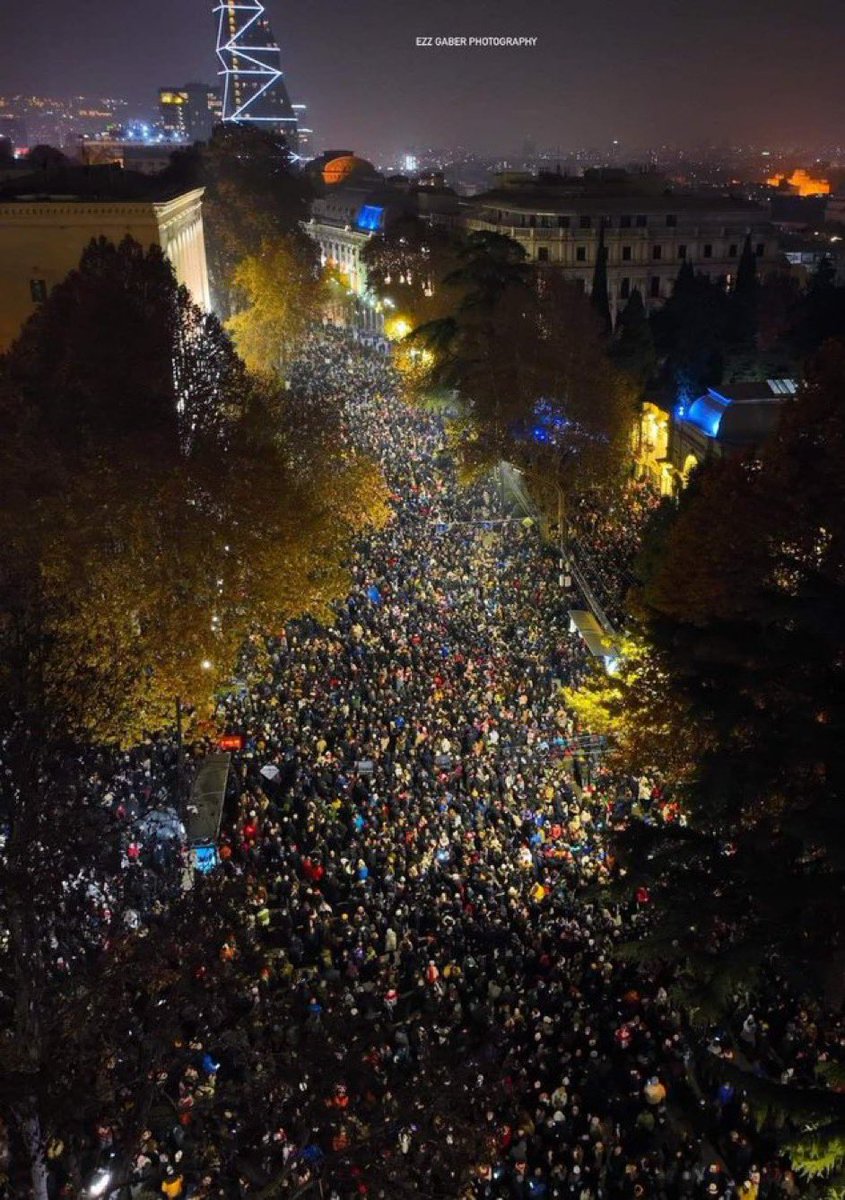 Wow. Tbilisi tonight