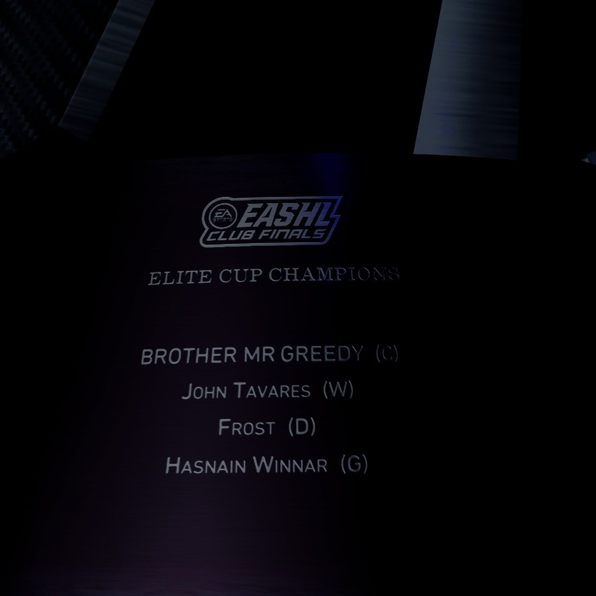 GoofTroopsHC's tweet photo. WE DID THAT. 🏆🏆

#GT4L #EliteCup #EASHL #NHL25 https://t.co/Zj069kNI8k