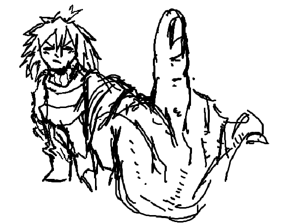 lAZUliLudicrous's tweet photo. frisk in ms paint https://t.co/JgmMVKI6ef