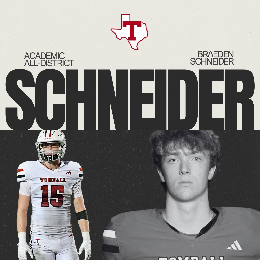 Tomball Cougar Football (@footballtomball) on Twitter photo Congratulations to the 1st Team All-District Linebacker <a href="/_BradySchneider/">Brady Schneider</a>
#FHFT #CollinsStrong #ItsWhatWeDo Congratulations to the 1st Team All-District Linebacker <a href="/_BradySchneider/">Brady Schneider</a>
#FHFT #CollinsStrong #ItsWhatWeDo