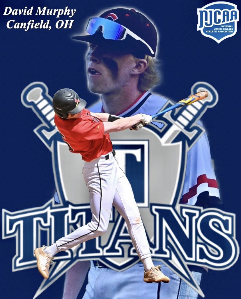 David Murphy (@davidmurphy_7) on Twitter photo I’m blessed to announce my commitment to Terra State Community College to further my academic and athletic career! I’d like to thank my family, coaches, and teammates who have helped me along the way!
<a href="/TSCCAthletics/">Terra State Titans Athletics</a> <a href="/GDHedden/">Gregg Hedden</a> I’m blessed to announce my commitment to Terra State Community College to further my academic and athletic career! I’d like to thank my family, coaches, and teammates who have helped me along the way!
<a href="/TSCCAthletics/">Terra State Titans Athletics</a> <a href="/GDHedden/">Gregg Hedden</a>