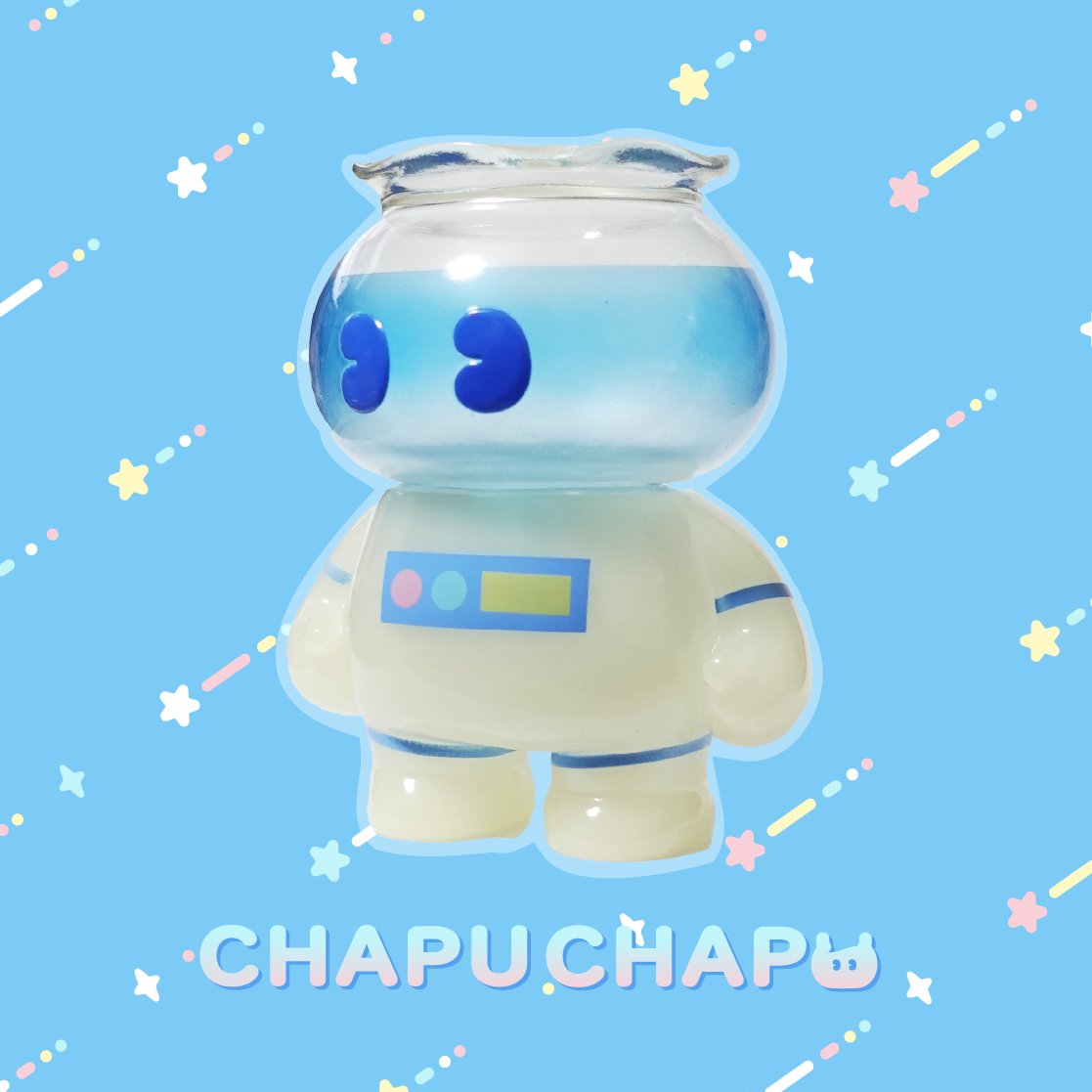 こんざいちゃぷちゃぷ 蓄光ソフビ