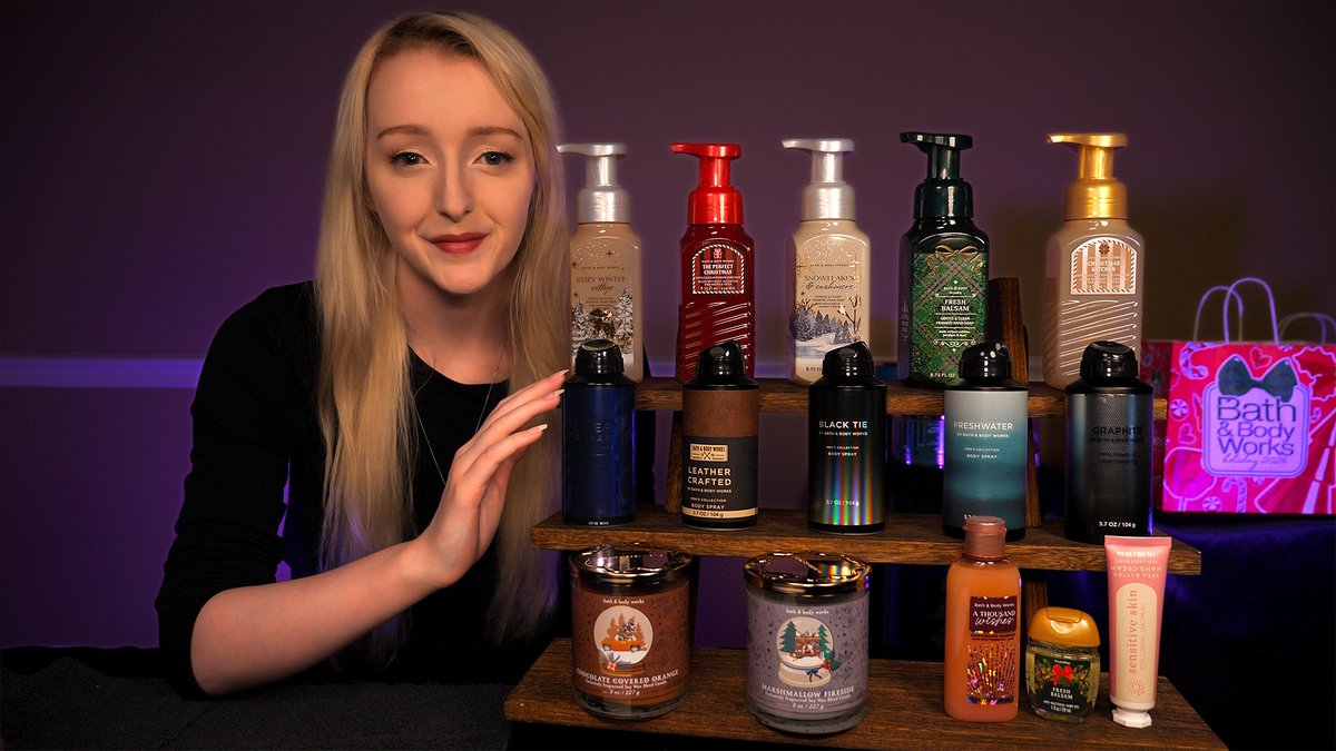 youtu.be/ZdbSO4lby30 New #ASMR Video - Bath &amp; Body Works Personal Shopper RP - Enjoy!🌙