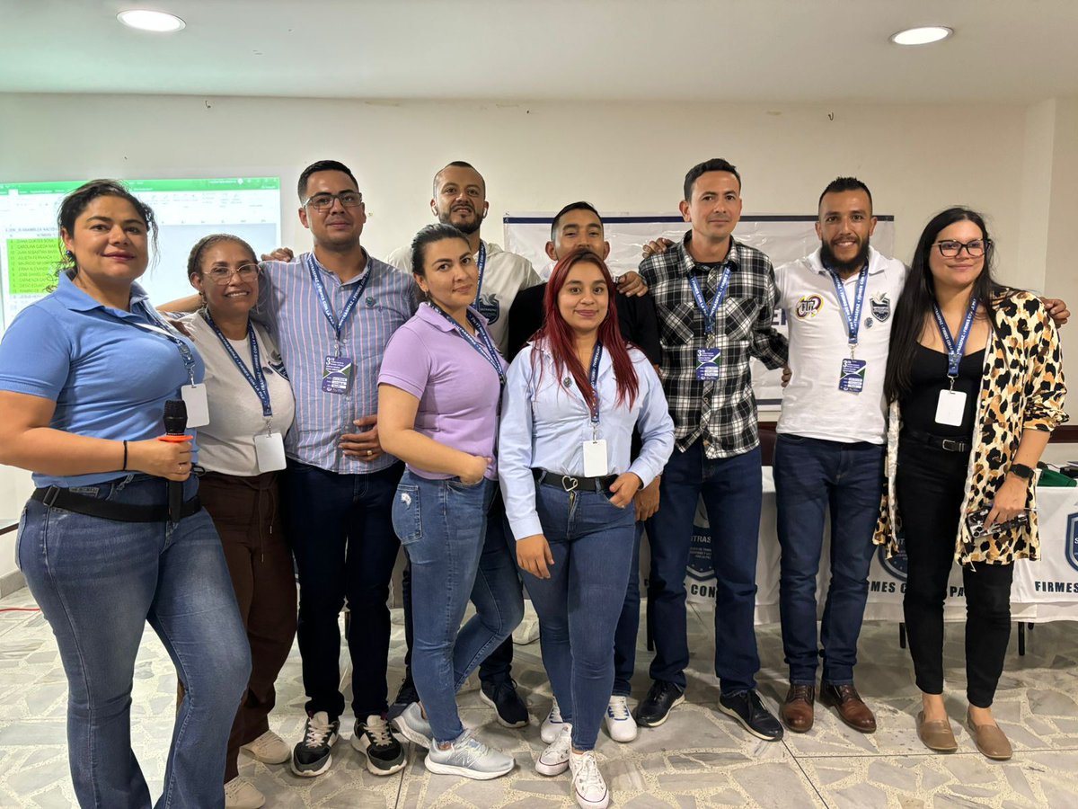 Nueva Junta Directiva Nacional del sindicato #AsambleaNacionalSintrasepaz