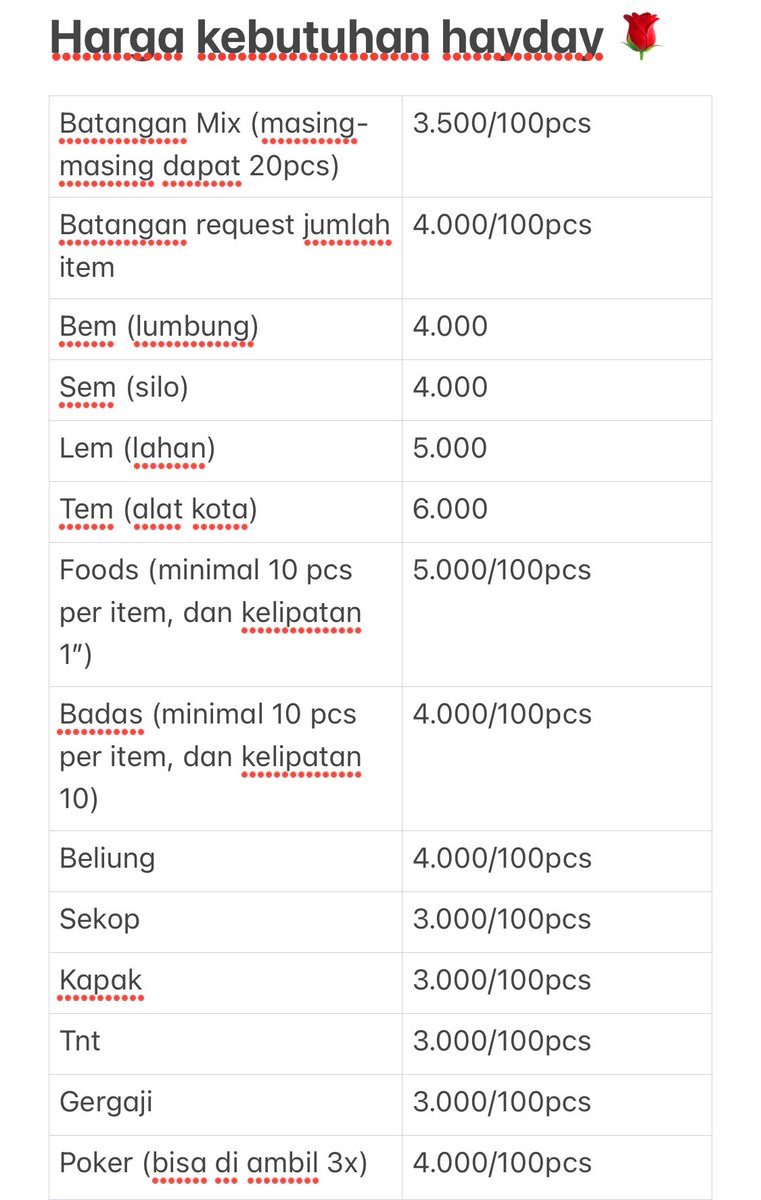 strikevr's tweet image. Hai petani hayday! Aku jual kebutuhan hayday nih dari lem, sem, tem, foods, batangan, badas juga dan ada poker! Order? Boleh dm atau wa aja yaa link di bio 🫶🏻🤍 #hayday #zonauang