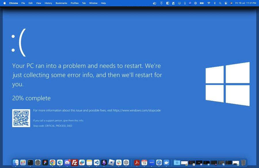 AppleIOS1811's tweet photo. #Apple # TimCook - #AppleIphone's new screen saver below. IOS 18.1.1 is getting worse the more I use it. At least Microsoft had the decency to give me a warning that their OS was taking a dive https://t.co/Q49jHbRu2c