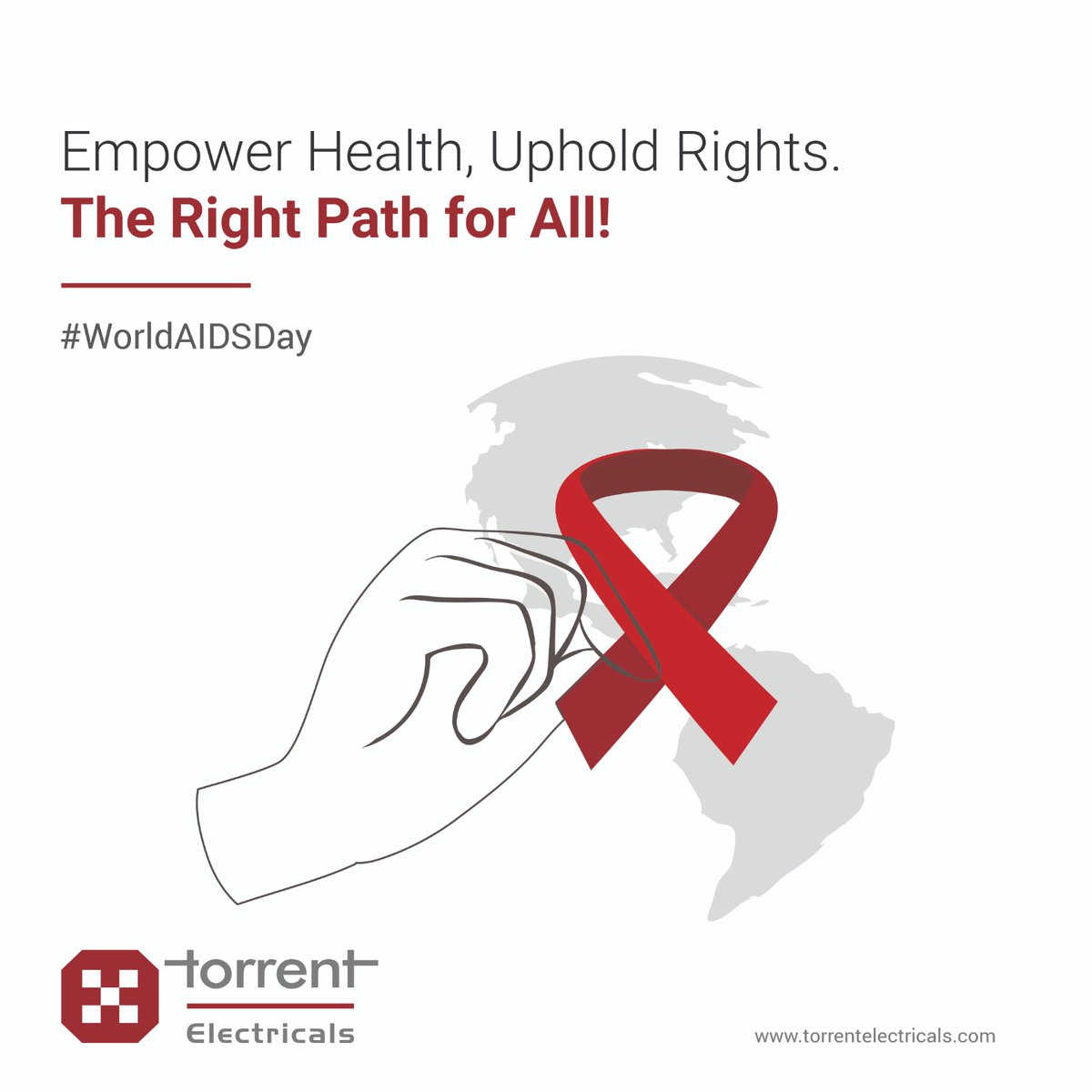 TorrentElectric's tweet photo. This World AIDS Day, let’s come together to:
* Raise awareness
* Support those living with HIV
* Advocate for equal access to healthcare
Let’s take the right path toward a world free of stigma and inequality.

#TEL #WorldAIDSDay #TakeTheRightPath #MyHealthMyRight https://t.co/qQNFiFbYmr
