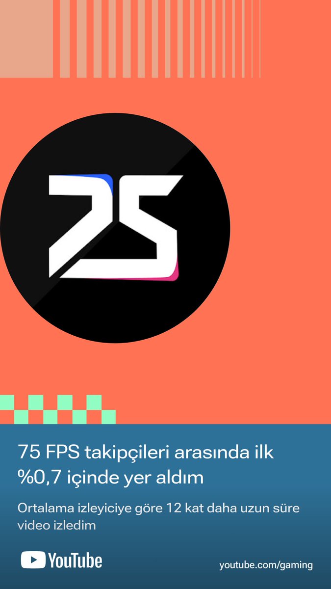 İşte benim için 2024 #YouTubeGamingRecap. youtube.com/gaming adresinden sen de özetini görebilirsin.
<a href="/75/">75</a>⁦<a href="/75_fps/">75 FPS</a>⁩