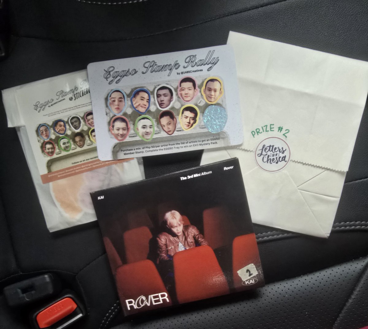 BunnyCottonL's tweet photo. Thank you for the prizes!  Super nice 👉🏼 Saranghaja! 🤍 #EGGSOEXO_StampRally
@1485Creatives https://t.co/PYZnEqtYRY