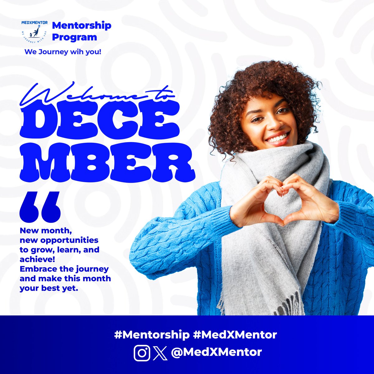 The holiday season is here 🎉🎉🎉🎉
Welcome to a new month. The year is coming to an end. A time to look back at your goals and achievements. You’ve come a long way. 

#December2024 #Mentorship #achievementunlocked