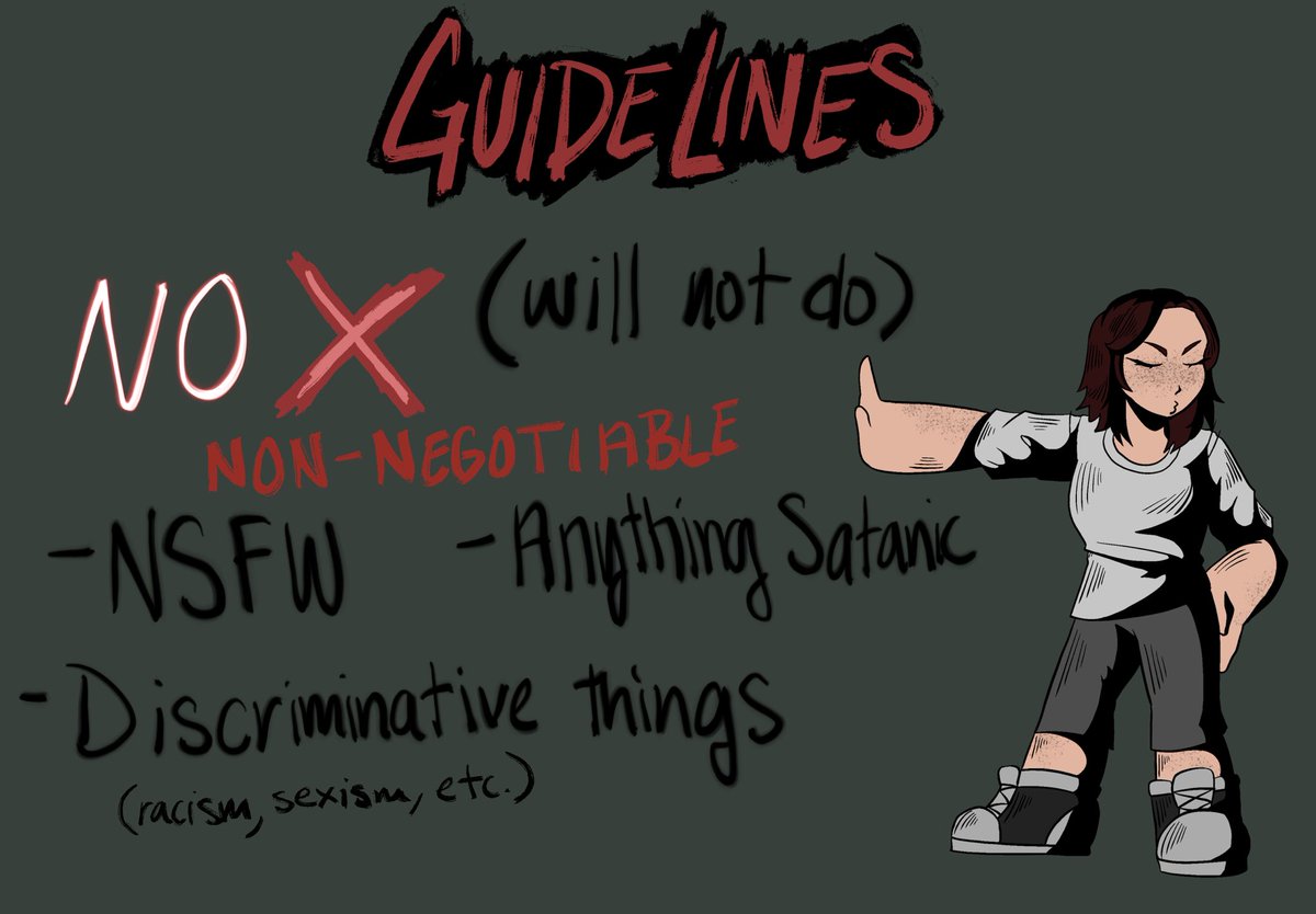 Goated_artist's tweet photo. Heyo! I’m opening some small character commissions! I’m very tight on money right now and I need to save for college as it’s my last year in high school! Here’s all the info. If you have questions or are interested, please DM me! (Examples below) https://t.co/pQqX94mTXY