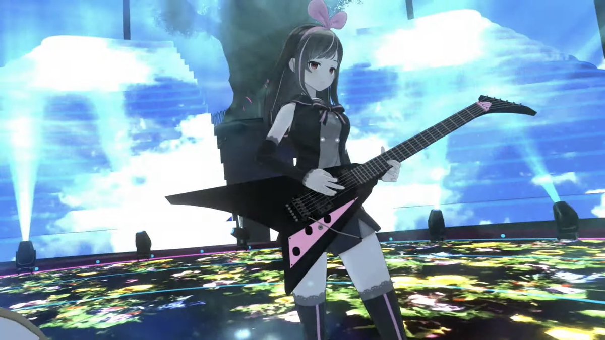 Shubi_s's tweet image. ハロワ2022バージョンのFirst Lightめっちゃ好きだなぁ
ブラックのギターかっこよかった
#helloworld2022
#WakeUpKizunaAI