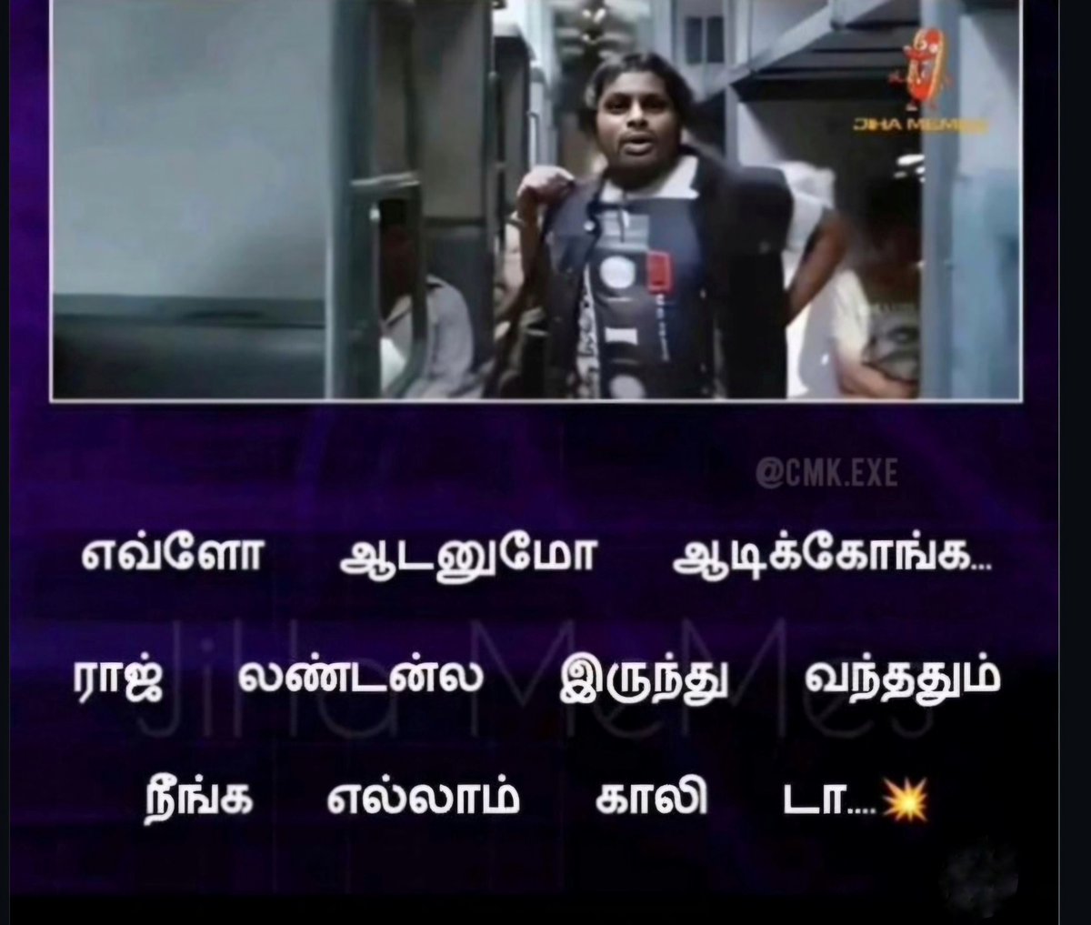HasanDeen11's tweet photo. En periya paiyan jetty potutu vandha
neengallaam gaalida🔥🤣...
#Annamalai https://t.co/yp4zkqLxEV