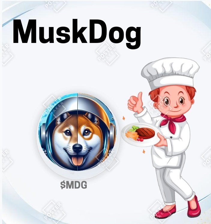 Who needs a cookbook when you have MuskDog's recipe for success: 1 cup of creativity, 2 cups of community love, and a dash of crypto spice!

#MuskDog Cooking 🔪🍳