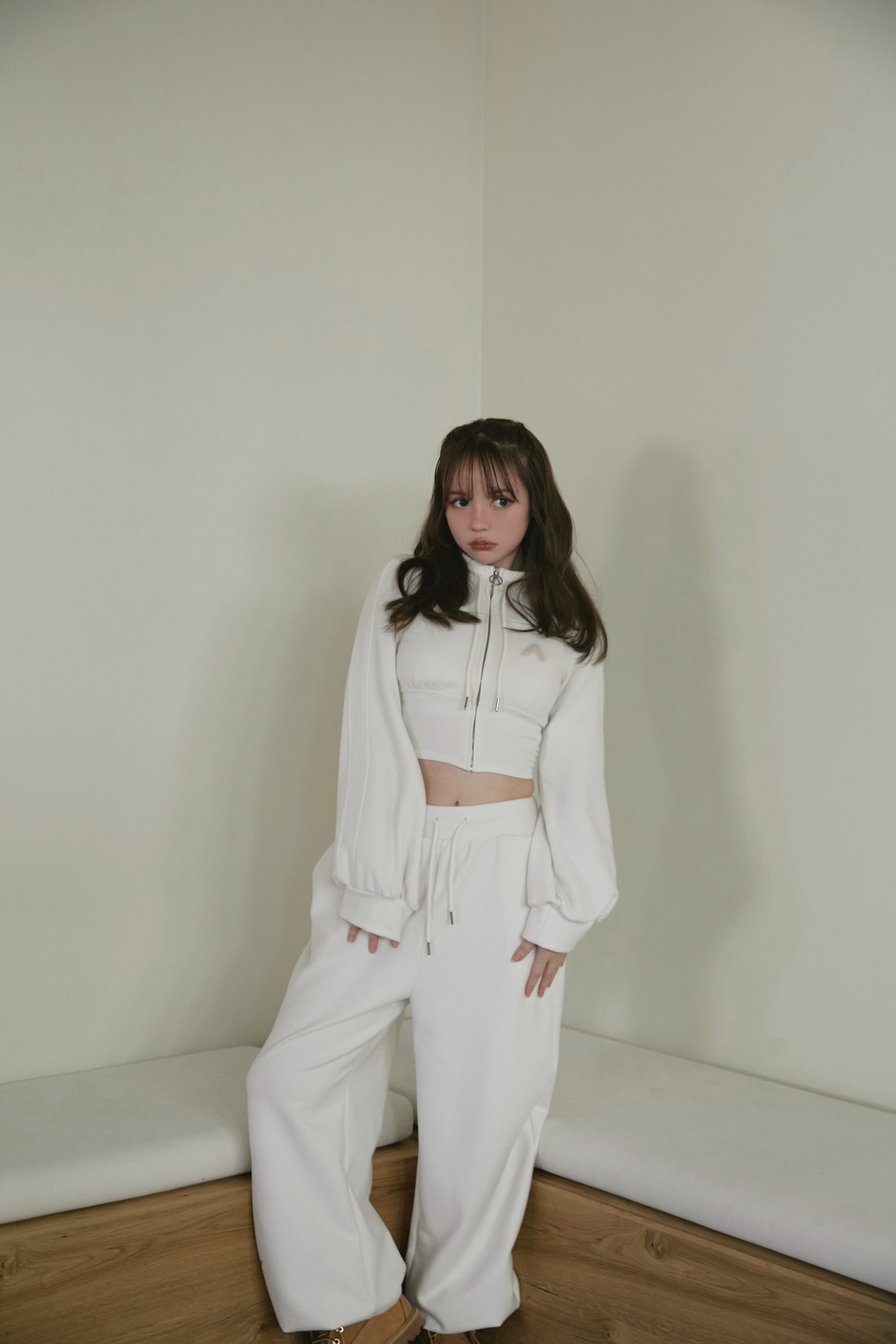 andmary アンドマリー Willow line tops black ANDMARY】Willow line tops