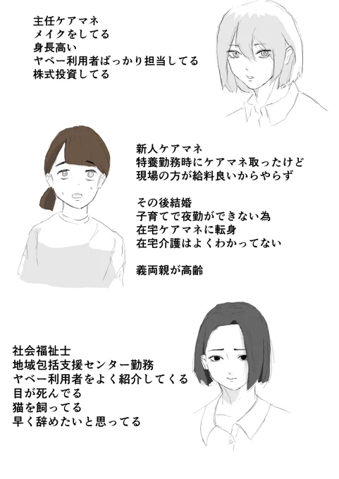 設定考えるのは楽しい 
