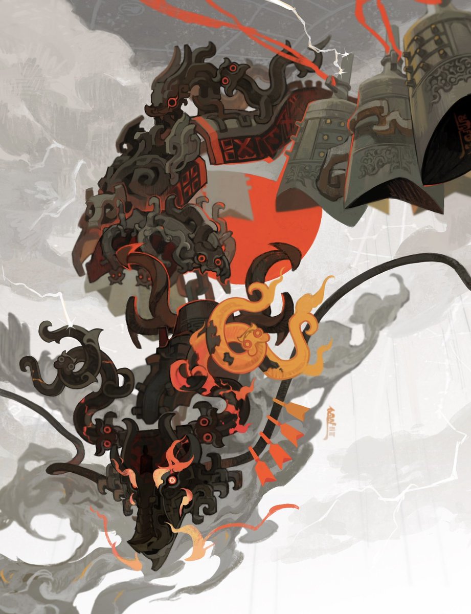 whitecrowball's tweet image. 煌辰-食时
 群龙行雨