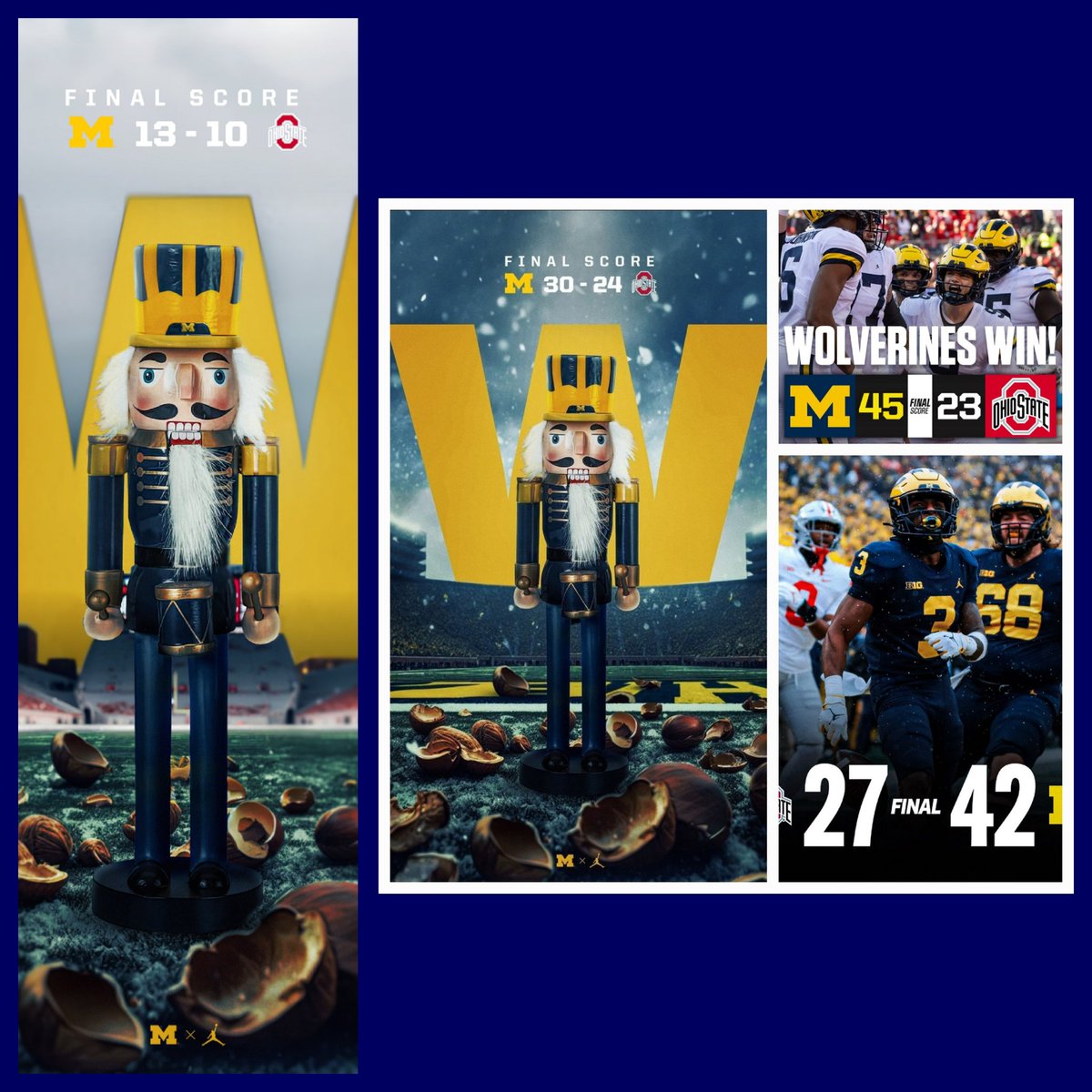 Heather_Vanilla's tweet image. 4 in a row, row, row your boat
#GoBlue
#BeatOhioState
#TheGame
#PlantTheFlag