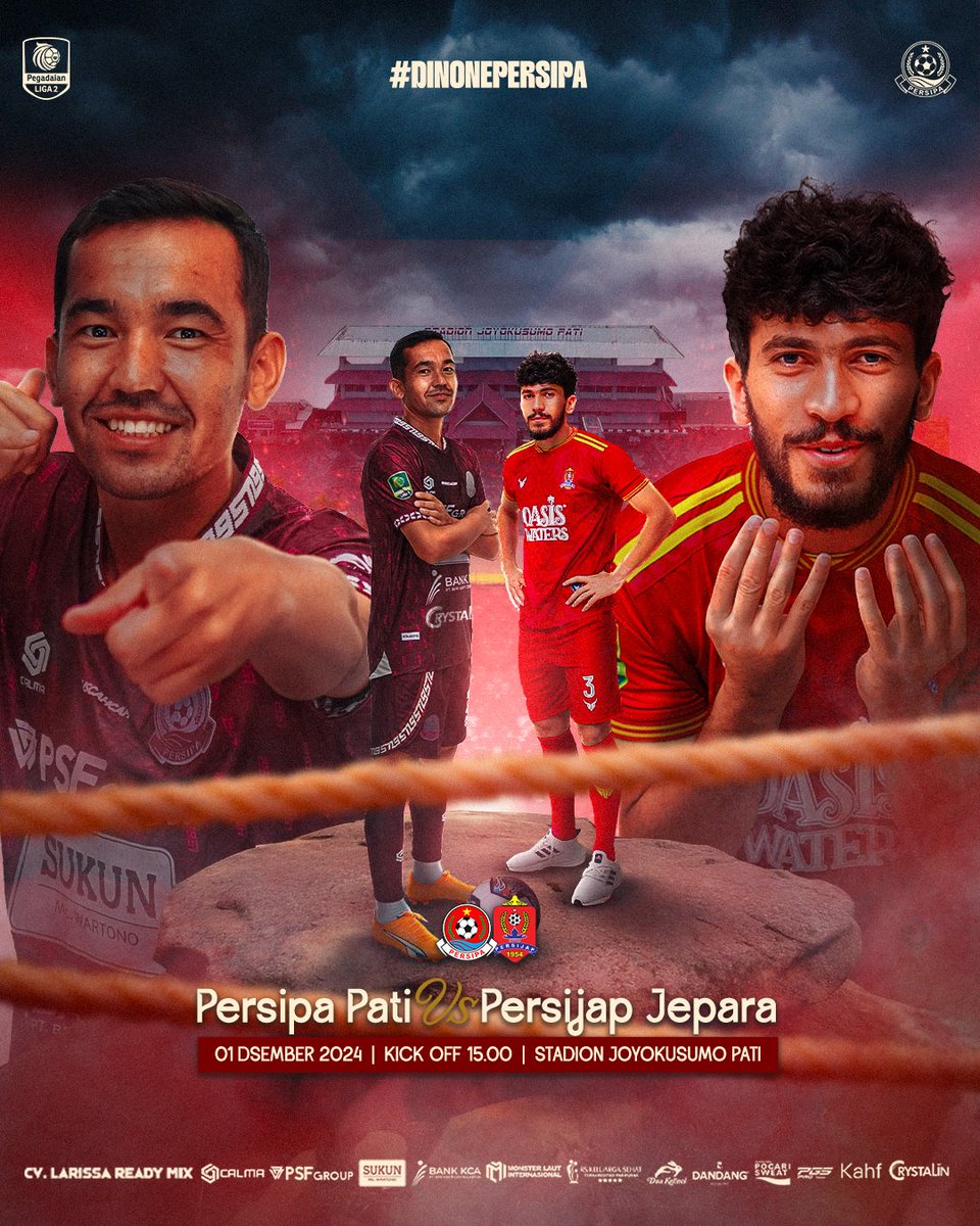 persipaofficial's tweet photo. ๐๐๐๐๐๐ ๐๐๐๐๐๐๐!โ
Kembali berjuang bidik poin penuh di kandang. ๐๐ฎ๐ฟ๐ถ ๐ถ๐ป๐ถ ๐ต๐ฎ๐ฟ๐๐ ๐ฝ๐ผ๐ถ๐ป ๐๐ถ๐ด๐ฎ, ๐ฃ๐๐ป๐ด๐ด๐ฎ๐๐ฎ!๐ฅ๐ด
#persipa #laskarsaridin #diuruscahcah
#waningeyel #sinergiuntukpati https://t.co/ZltndEjSpg