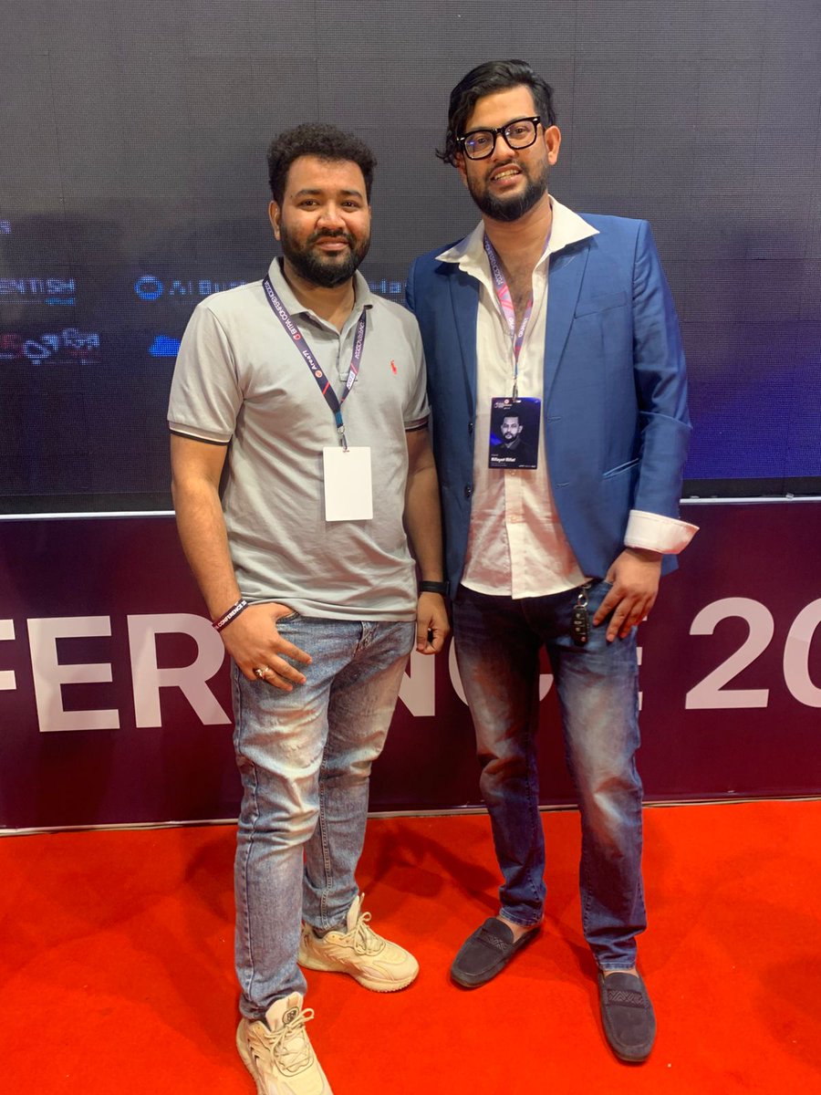 🔥🎤 Today’s Coolest Host &amp; Inspiring CEO – Mr. #Rifayet Rifat Bhai of The Soft King! 👑💼

Bhai, you were amazing at #BITPAConference2024! 🙌 Your connection with the audience &amp; understanding of psychology is next level. 🧠✨

Grateful to meet with you! 
#TheSoftKing #shamimayub