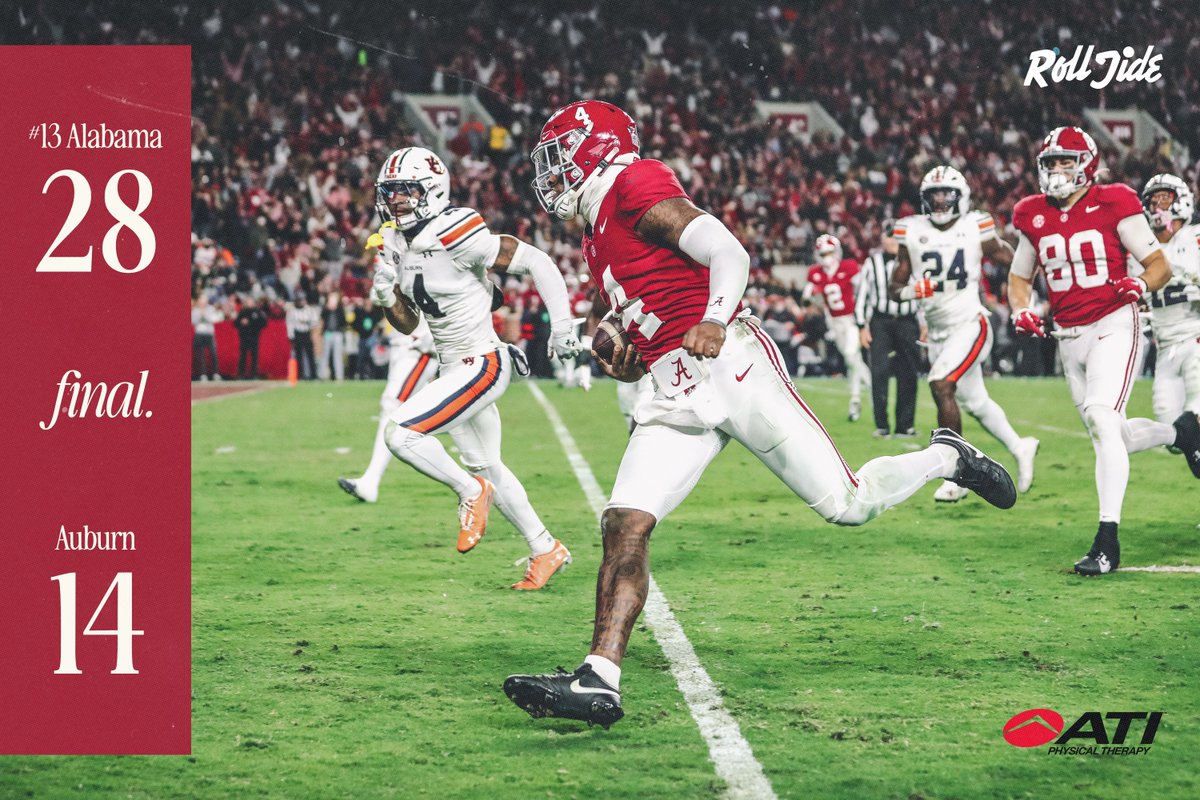 A Crimson Tide Saturday Night 🎶

#RollTide | <a href="/AlabamaFTBL/">Alabama Football</a>