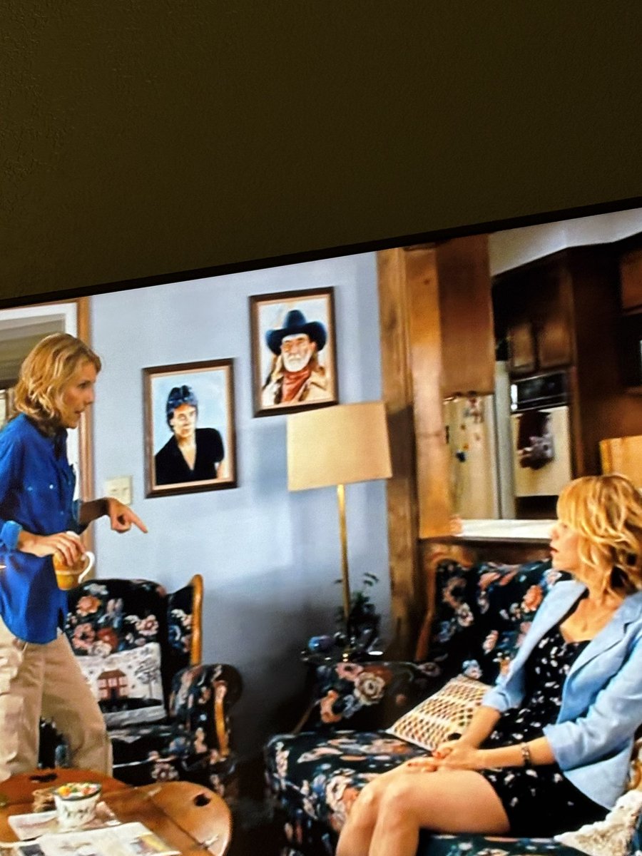MarshChrismarsh's tweet photo. @rickspringfield is that you on the wall in the movie bridesmaids? https://t.co/83B8hDaMGL