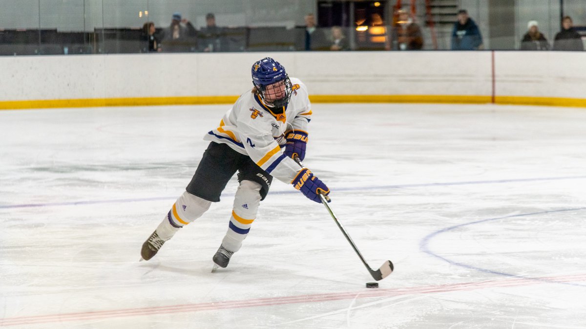 MIH: FINAL - Williams 2, Babson 1 (1 OT). Conner Fitzpatrick buried the game-winning goal with less than a minute remaining in overtime. Jack Sabre contributed with one goal and one assist, while senior goalie Cal Sandquist made 28 stops for a .966 save percentage.