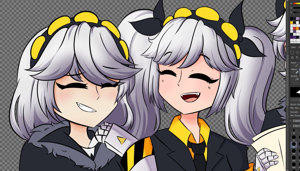 RainBow_Cream7's tweet image. I&apos;m really trying!
#Muderdronesoc #murderdrones