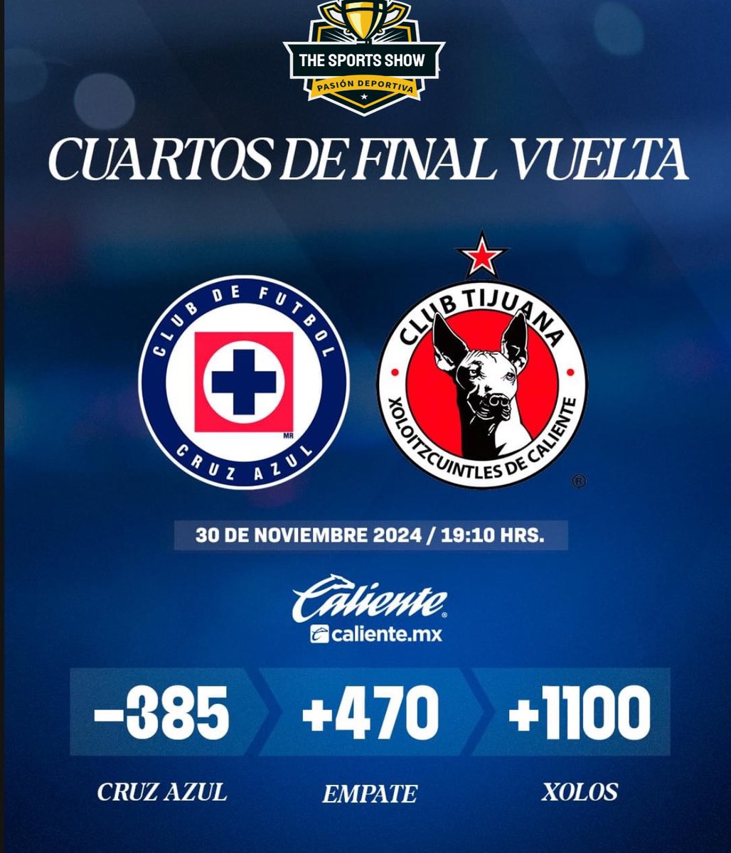 TSS_Deportes's tweet photo. Señores hagan sus apuestas 💲💲💲 https://t.co/nU4v7ub5wi