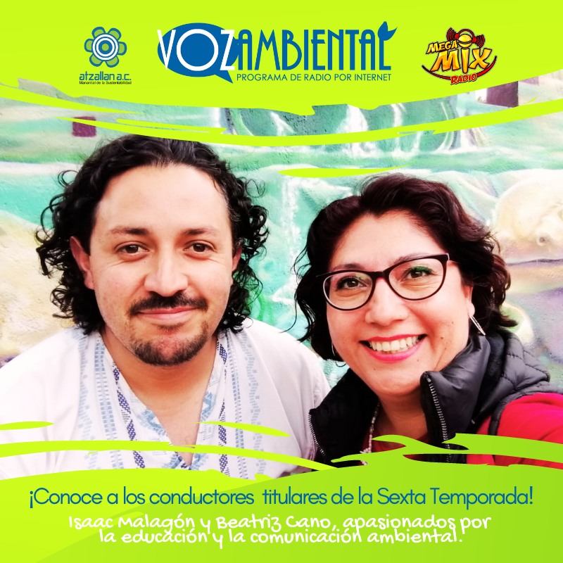 ¡Este #MesDelMedioAmbiente 2024 ha regresado #VozAmbiental en su #SextaTemporada con Isaac Malagón y Beatriz Cano por Mega Mix Radio para todo México y rincones del planeta!
#DICAM #MegamixRadio #AtzallanMeInspira 🍃💦🐸🌎💚📻💬
✅ Para saber más: atzallan.org/voz-ambiental/