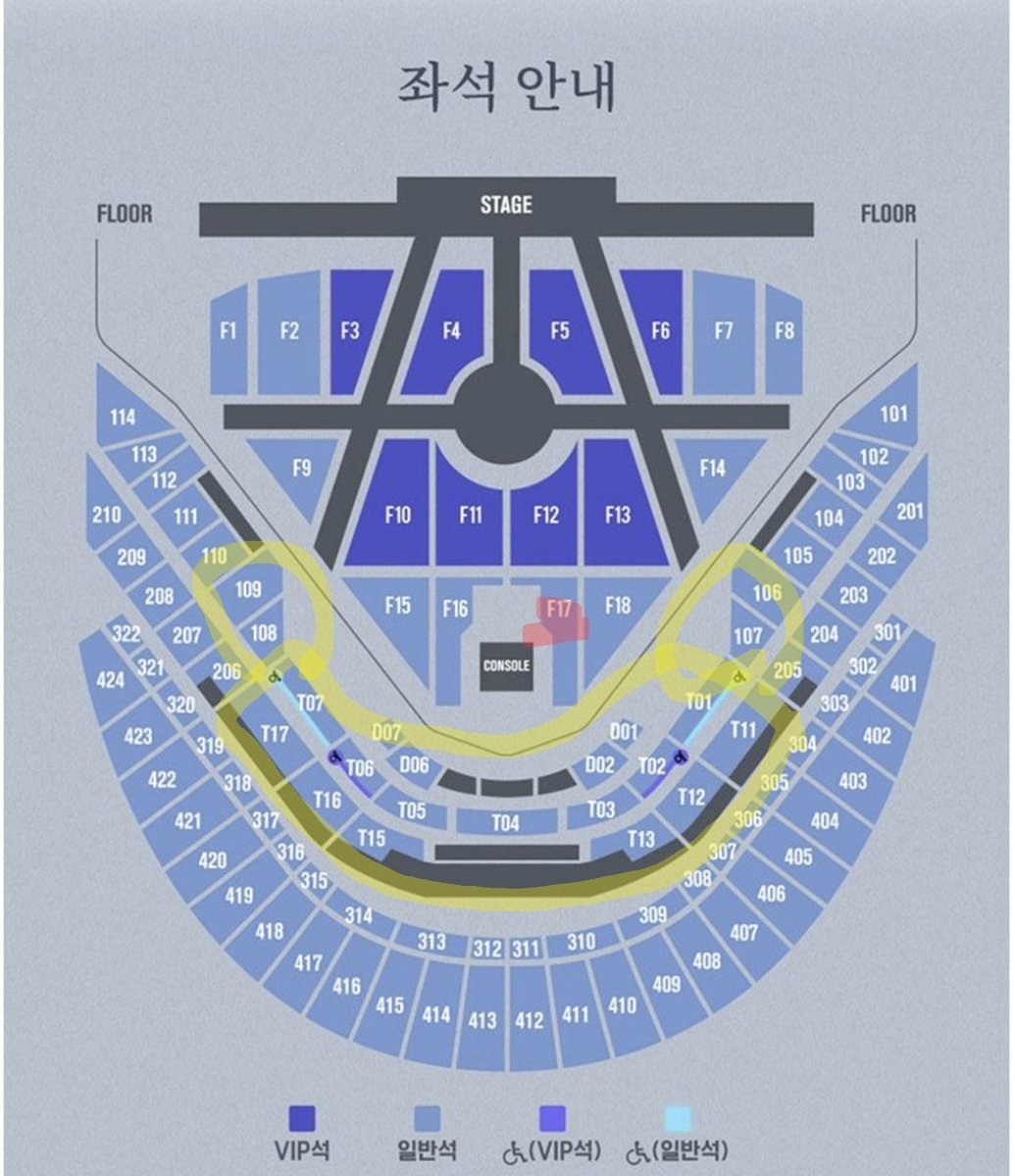 yangdoo227's tweet photo. NCT DREAM 엔시티드림 드림쇼3 
앙콘 자리 교환

12/1 막콘

저: F17구역 11열 (빨강)
💚: D구역 T구역 테이블석 모두 가능
106 107 108 109 (노랑)

옾챗 주세요
https://t.co/HpGm8j6aqt

플로어 1층 2층
T01 T02 T03 T04 T05 T06 T07 T08 T09 T10 T11 T12 T13 T14 T15 T16 T17 D01 D02 D06 D07 https://t.co/5X313rxK03