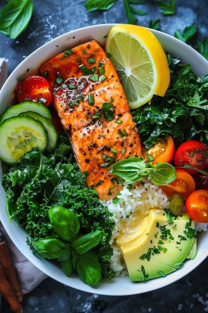 Effortless Salmon Bowl Meal Prep