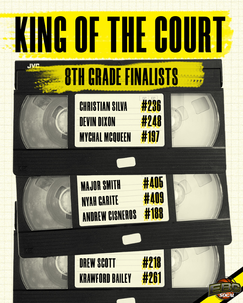 EBC_Camps's tweet image. Your King of the Court Finalists are here for #EBCSoCal who's taking the crown?? 🔥 👑