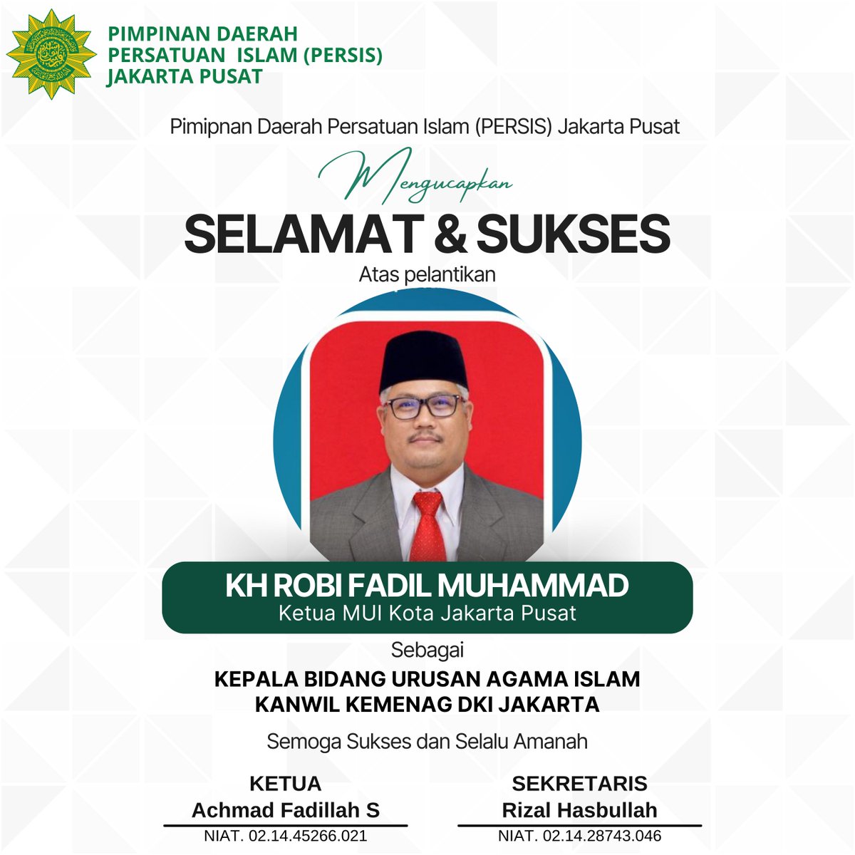 PD PERSIS JAKARTA PUSAT (@PdPusat) / Posts / X