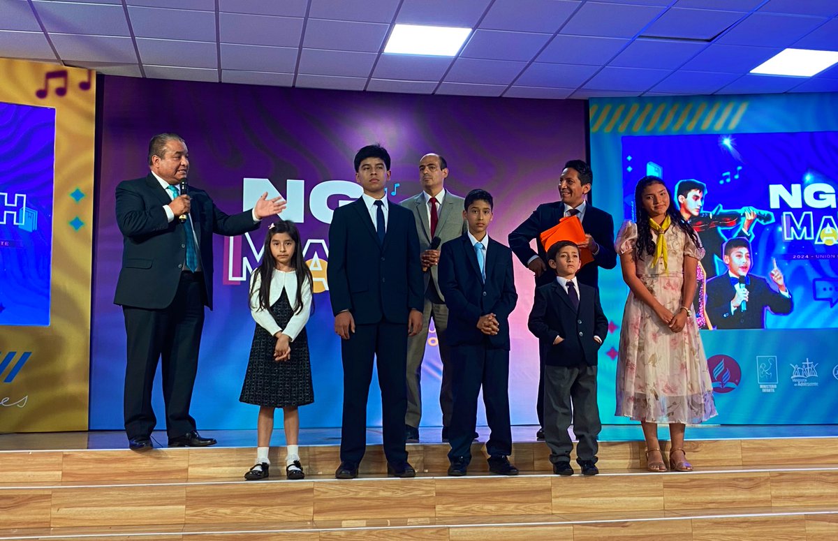 AdventistasUPN's tweet photo. ¡Qué final tan increíble! 🎉🔥 El primer lugar en Influencers de la Verdad Niños fue Génesis Villena de @AdventistaMiCOP🙌. Ver cómo Dios está levantando #NuevasGeneraciones dispuestas a predicar su evangelio nos llena de alegría y esperanza. ¡Jesús está a las puertas!✨ #NGMatch https://t.co/Ldq5TpUegS
